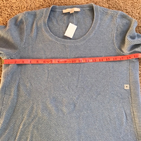 NWT! LOFT cornflour blue size M crew sweater - Picture 6 of 8